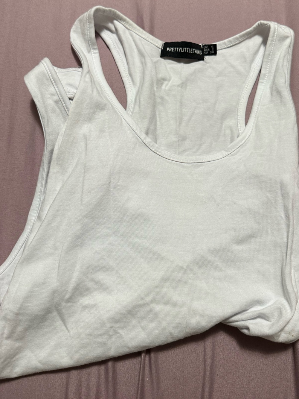 PrettyLittleThing White Bodysuit